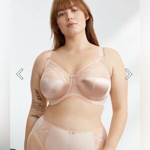 ELOMI Size 46G (DD+) Latte Cate Side Support Bra